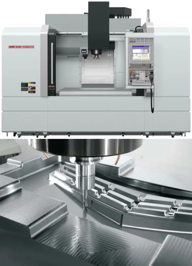 La gamme de centres d'usinage verticaux MORI SEIKI NVX7000 accueille un nouveau modèle grand format