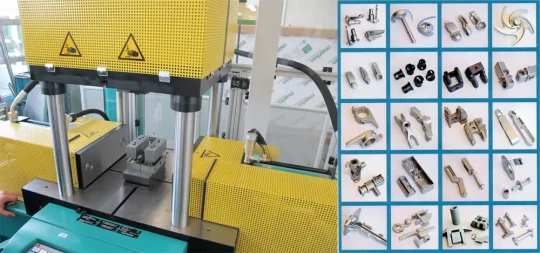 Une presse de calibrage TOX pour pièces de fonderie chez Cirex