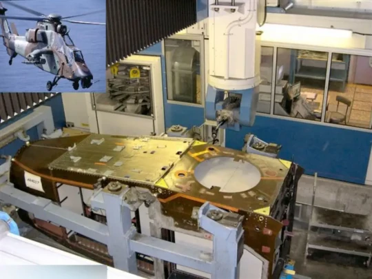 Une machine pour l'usinage de très grandes dimensions chez CRENEAU INDUSTRIEL