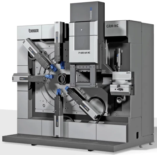 BIHLER présentera la machine GRM-NC pour la fabrication de pièces en fil ou bande sur Wire Düsseldorf