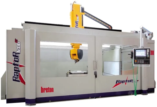 BRETON Raptor : un centre d’usinage haute vitesse pour matériaux composites et aluminium