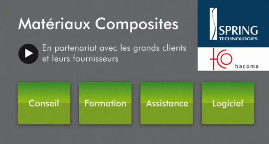 HACOMA ET SPRING Technologies mettent en avant leur solution Matériaux Composites sur JEC COMPOSITES 2012