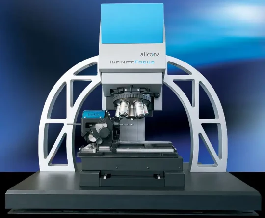Mesure de forme et de rugosité avec l’InfiniteFocus d'ALICONA