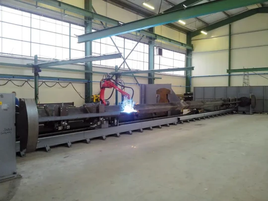 Une cellule robotisée de soudage installée par VALK WELDING chez Dugué
