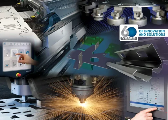 Presse plieuse, découpe laser fibre et poinçonneuse chez LVD à Euroblech