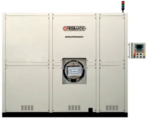 Firbimatic Evolution est une machine à dégraisser utilisant les solvants A3