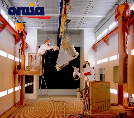 OMIA présentera son savoir faire en préparation de surface, peinture liquide ou poudre, séchage et ressuage sur Industri