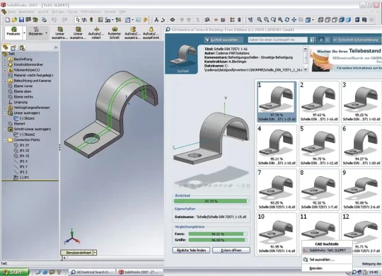 CADENAS, la recherche géométrique 3D adaptée aux pièces de tôlerie