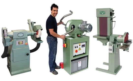 polissage de tubes, affûtage et meulage chez REMA à Industrie 2013