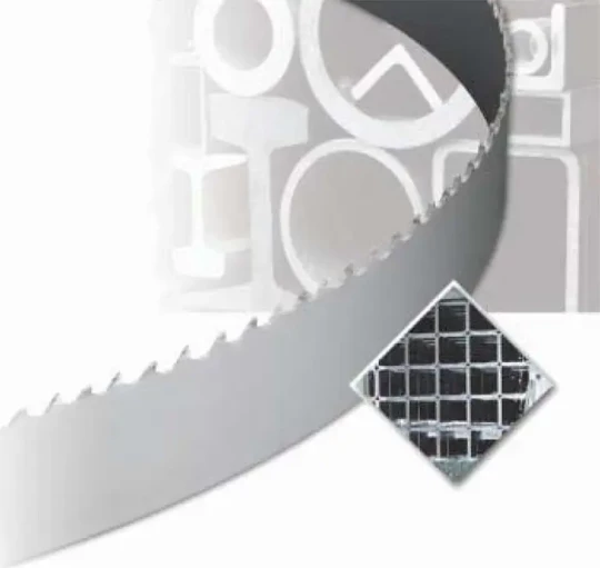 Starrett a développé une lame de scie à ruban pour le sciage des tubes, profilés, pleins, aciers structurels