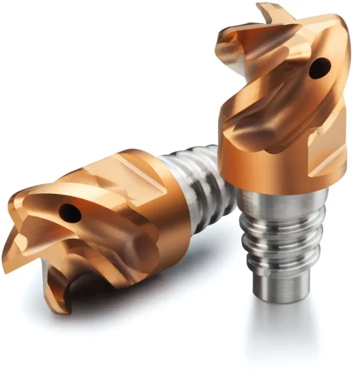 Le système de fraises à têtes interchangeables CoroMill 316 de SANDVIK COROMANT est désormais disponible avec l\'arrosag