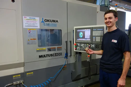 Avec les machines multifonctions Multus, le cycle d’usinage est passé de deux mois à une semaine