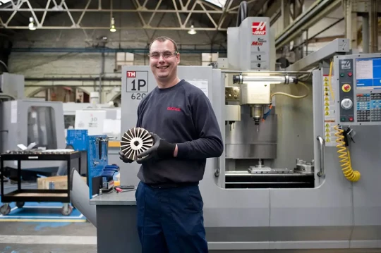 Des machines outils HAAS pour la fabrication de pompes