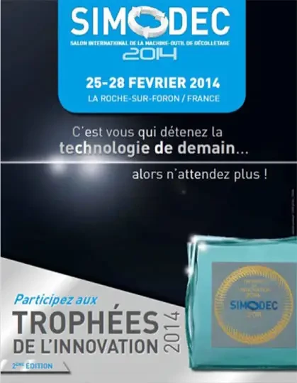 Machine outil décolletage SIMODEC : Trophées Innovation