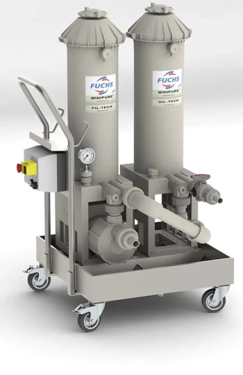 Filtration déshuilage huile coupe - FUCHS
