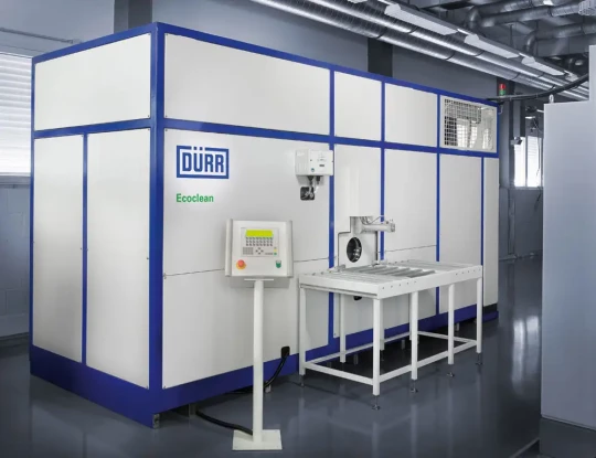 Machine dégraissage solvant chloré - DÜRR