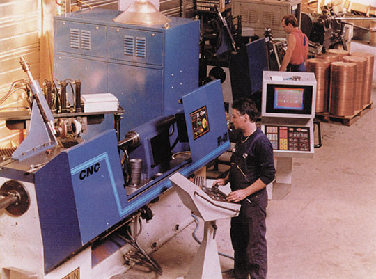 tour repousser cnc