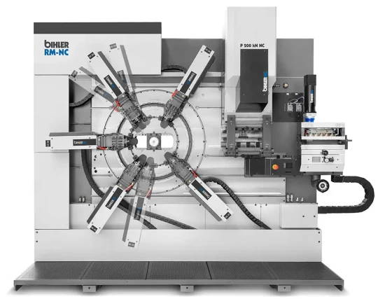 BIHLER présente sa cambreuse à coulisseaux multiples RM-NC comme la machine CN la plus rapide au monde