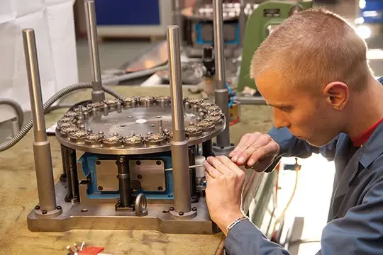 plateau tournant usinage horlogerie emissa