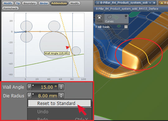 visualisation standard emboutissage autoform