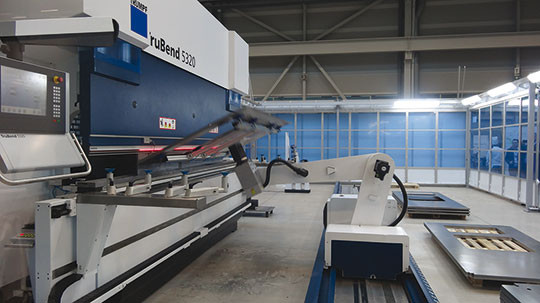 presse plieuse robotisee trumpf trubend cell 5000