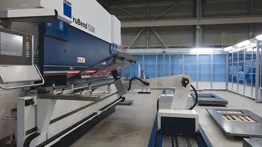 presse plieuse robotisee trumpf trubend cell 5000