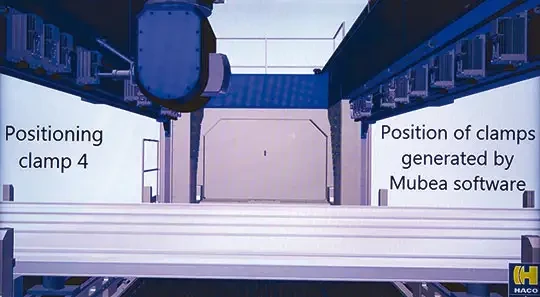centre usinage aluminium portique