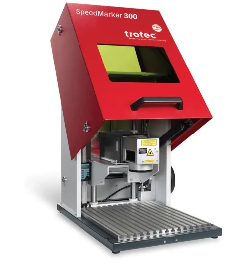 Trois machines laser pour marquage et gravure chez TROTEC