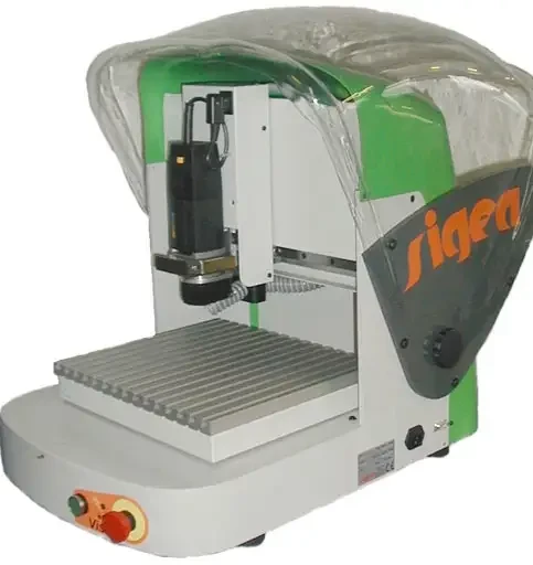 SIGEA dispose d'une gamme de machine 3 axes pour l'usinage de matériaux tendres