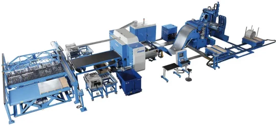 Poinçonneuse de tôle en bobine chez Pivatic à Euroblech
