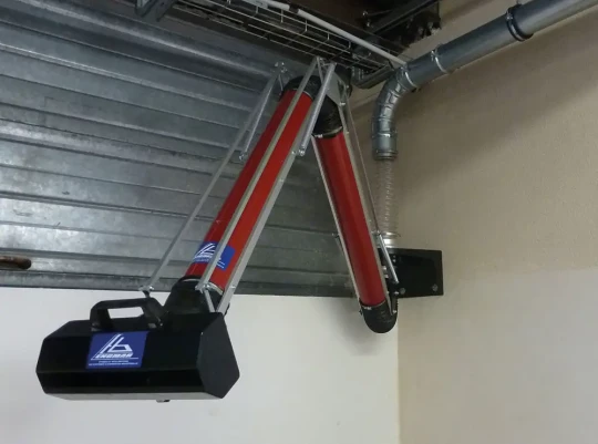 Des capteurs laminaires pour le captage des fumées de soudage chez ENGMAR