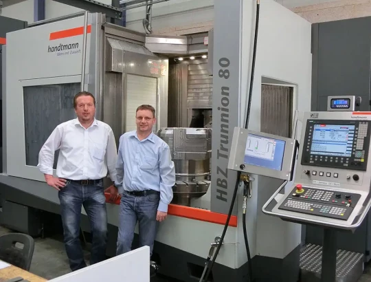 LARO utilise 4 centres d'usinage horizontaux 5 axes de HANDTMANN