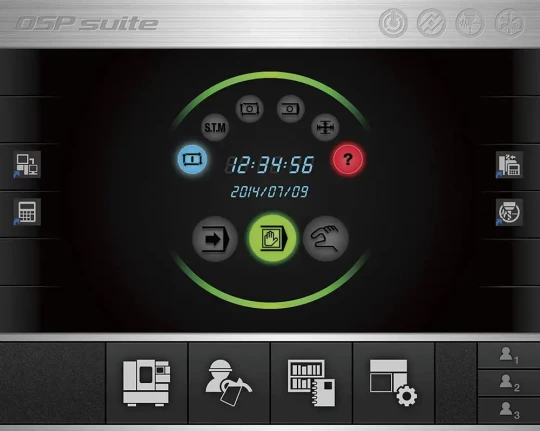 Interface pour usinage multifonctions et usinage 5 axes OKUMA OSP Suite