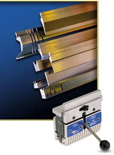 Le système WILSON TOOL pour presse-plieuse, intermédiaires Express Clamp et le traitement Nitrex