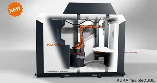 Une cellule de soudage à l'arc d'une grande flexibilité chez KUKA