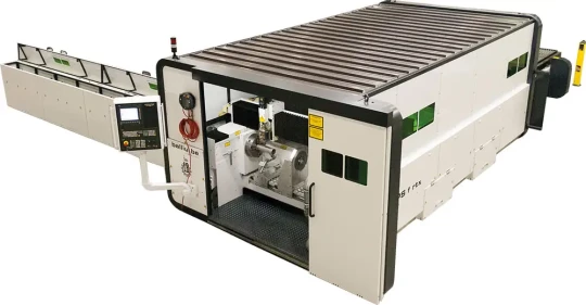 Laser fibre de 6 kW pour la découpe de tôles et tubes