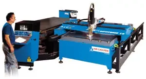 OPTITOME 15 de SAF, une machine monobloc de coupage plasma