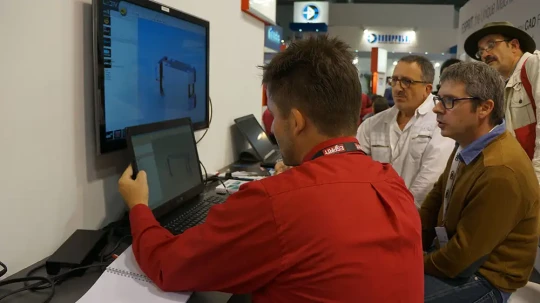 La CFAO usinage ESPRIT en démonstration sur de nombreux stands à l'EMO Milano