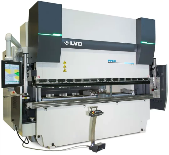 Presse plieuse hydraulique avec indicateurs d'état intégrés - LVD