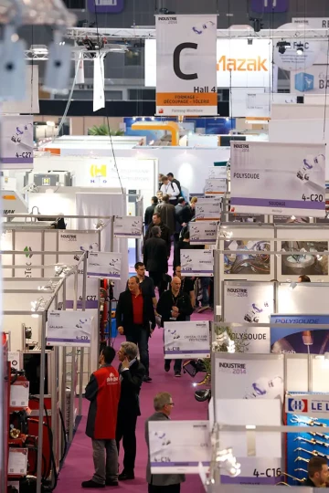Plus de 400 machines en fonctionnement sur le salon Industrie Paris 2016