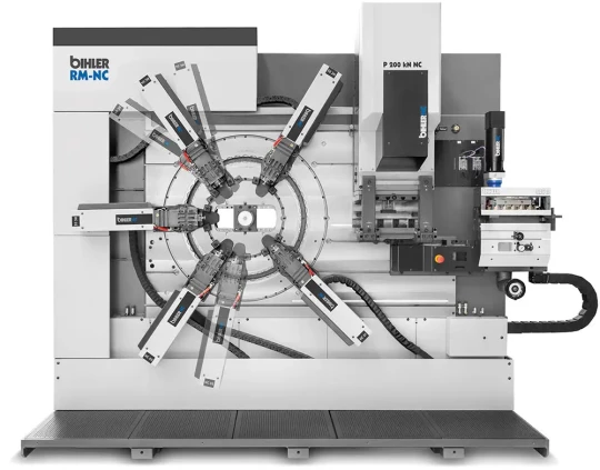 Machine à coulisseaux multiples à réglage radial ou linéaire