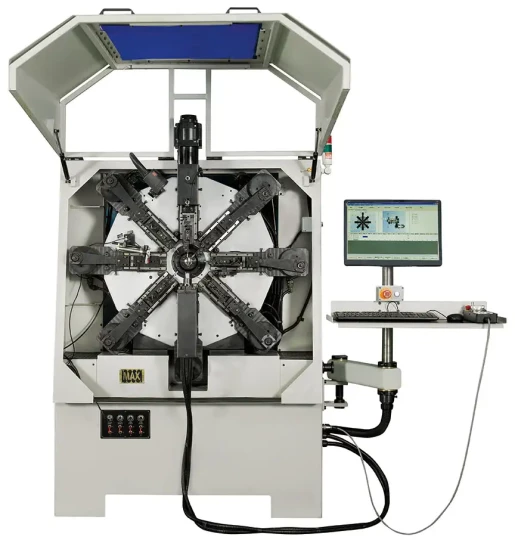 Des machines pour ressorts de torsion, double-torsion, compression, traction