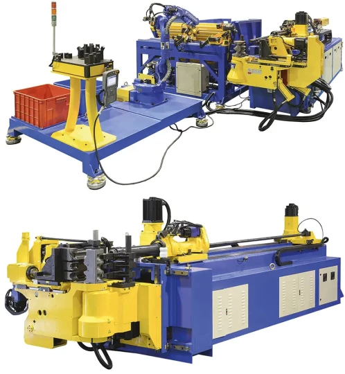 Deux cintreuses de tube pour rayons fixes ou variables - CSM