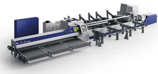 Découpe laser fibre de tube jusqu'à 168 mm -TTM
