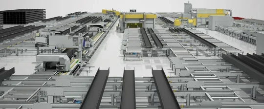 Automatisation de la fabrication en construction métallique - VERNET BEHRINGER