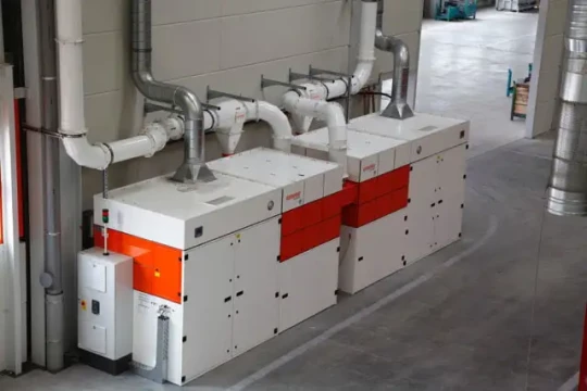 Aspiration et filtration centralisées des fumées de soudure - KEMPER