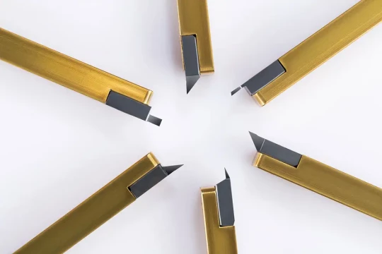 Plaquettes de coupe pour micro-usinage : tournage, plongée