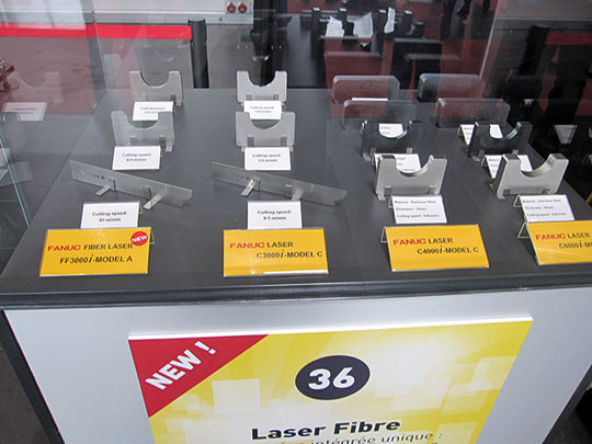 source laser fibre
