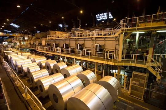 Ligne de production d'aluminium d'une capacité de 100000 tonnes - CONSTELLIUM
