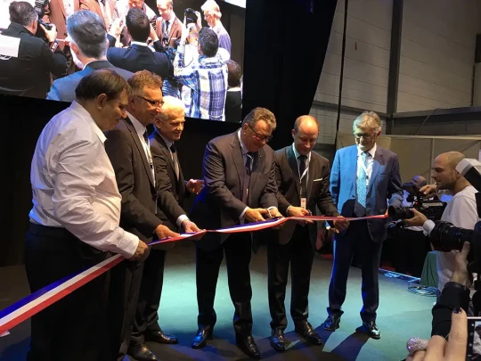 Inauguration de BUCCI Industrie France